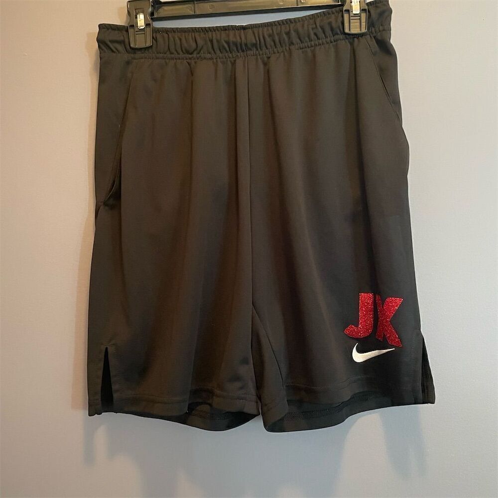 *3/$15. Nike Men's Black Sweat Shorts with JX Logo Size S Casual Summer - Picture 1 of 7